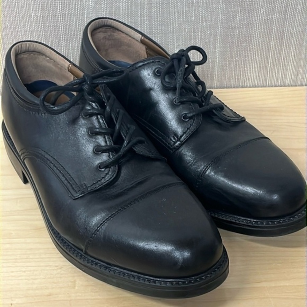 Dockers black leather Gordon oxford men’s size 12 dress shoes
